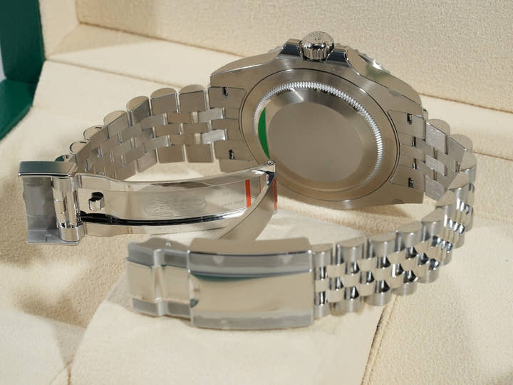 ロレックス GMTマスターII Ref.126710GRNR ステンレススチール ブラック文字盤 ジュビリーブレスレット