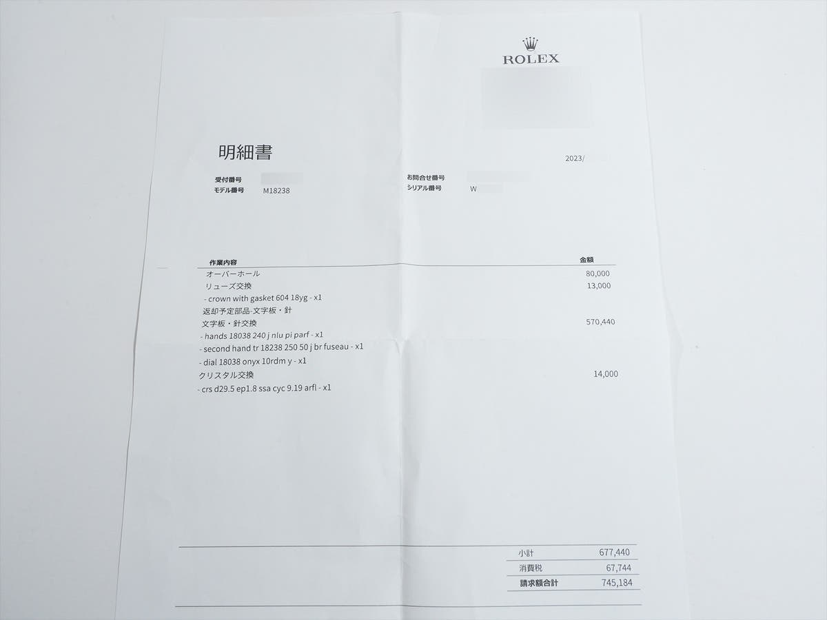 ロレックス デイデイト36 Ref.18238G オニキスx10Pダイヤ文字盤 中古 o4tn8bhi
