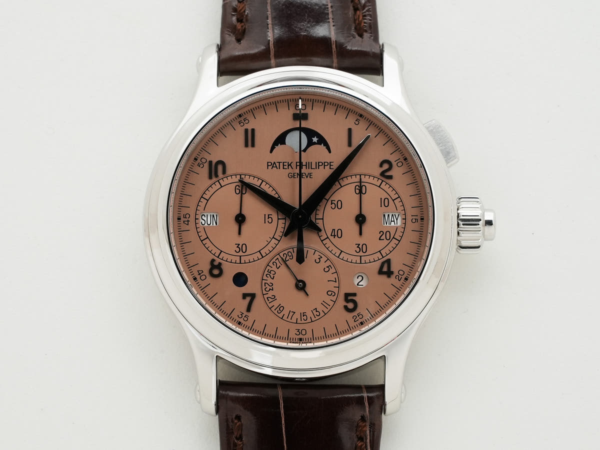 Patek Philippe Perpetual Calendar Single Push Button Split Second Chronograph Ref.5372P-010 PT Rose Gold Dial Unused n22ufv3a