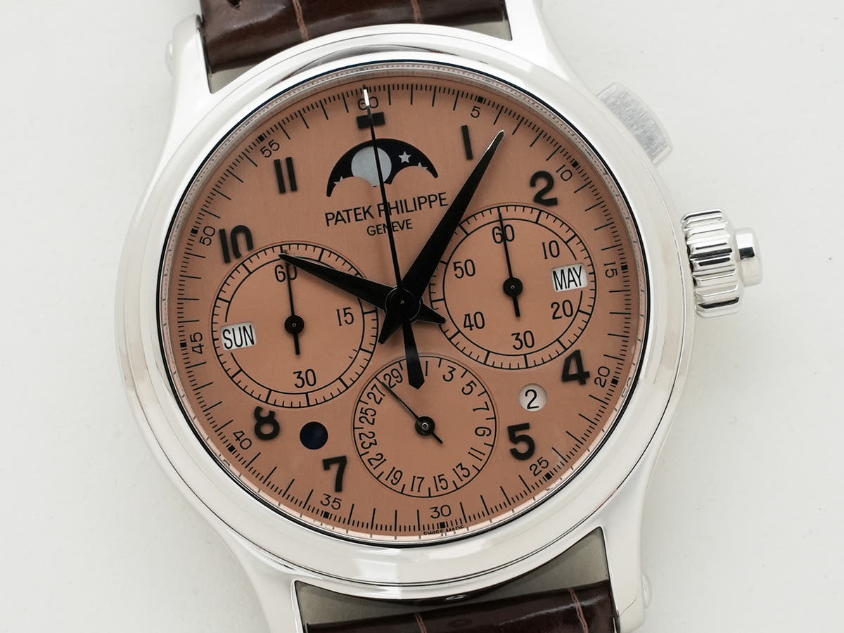 Patek Philippe Perpetual Calendar Single Push Button Split Second Chronograph Ref.5372P-010 PT Rose Gold Dial Unused n22ufv3a