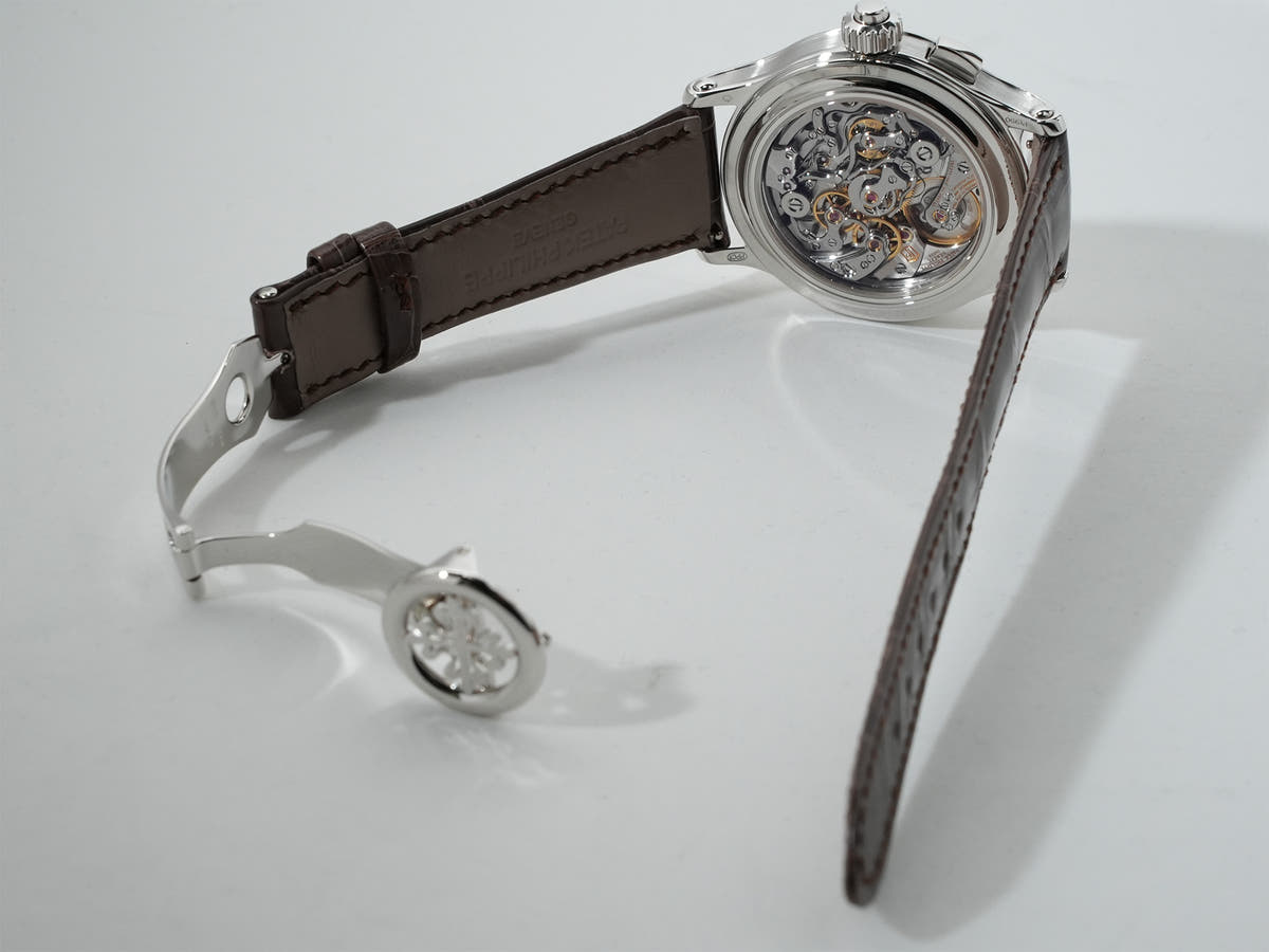 Patek Philippe Perpetual Calendar Single Push Button Split Second Chronograph Ref.5372P-010 PT Rose Gold Dial Unused n22ufv3a