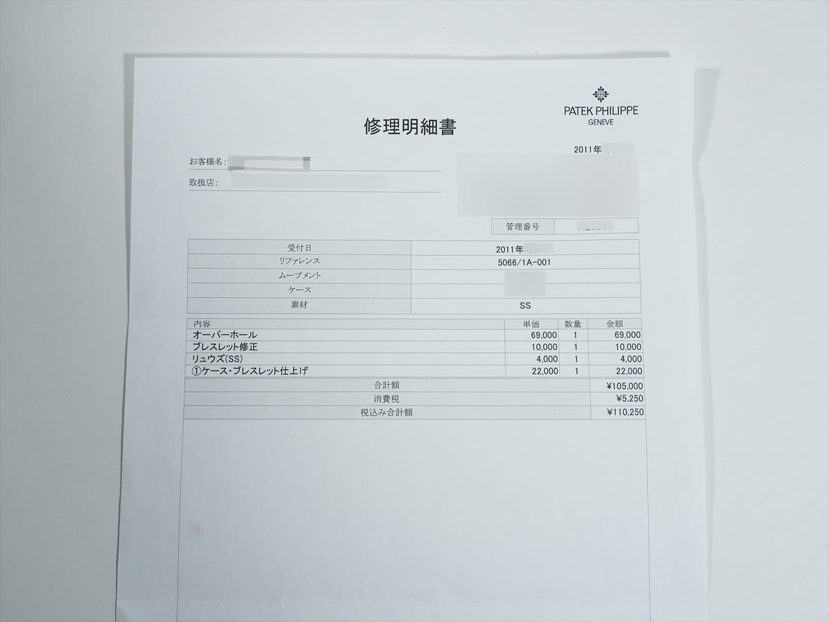 パテックフィリップ アクアノート ミディアム Ref.5066/1A-001 ブラック文字盤 中古 awn28v63