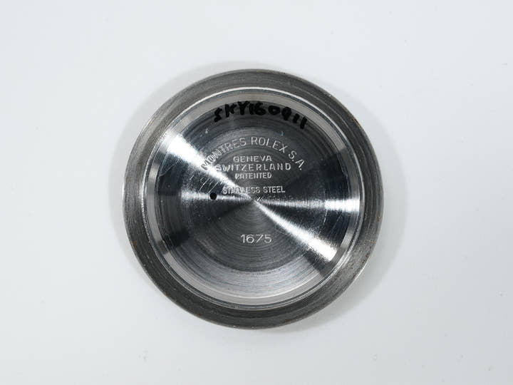 ロレックス GMTマスター Ref.1675/3 ステンレススチール/イエローゴールド ブラウン文字盤 オイスターブレスレット