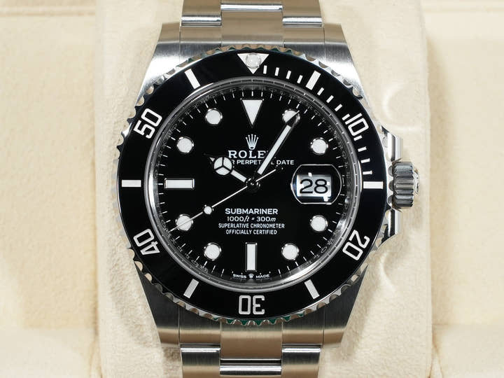 ロレックス サブマリーナー デイト Ref.126610LN ステンレススチール ブラック文字盤