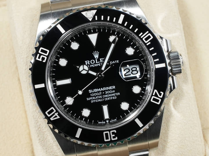 ロレックス サブマリーナー デイト Ref.126610LN ステンレススチール ブラック文字盤