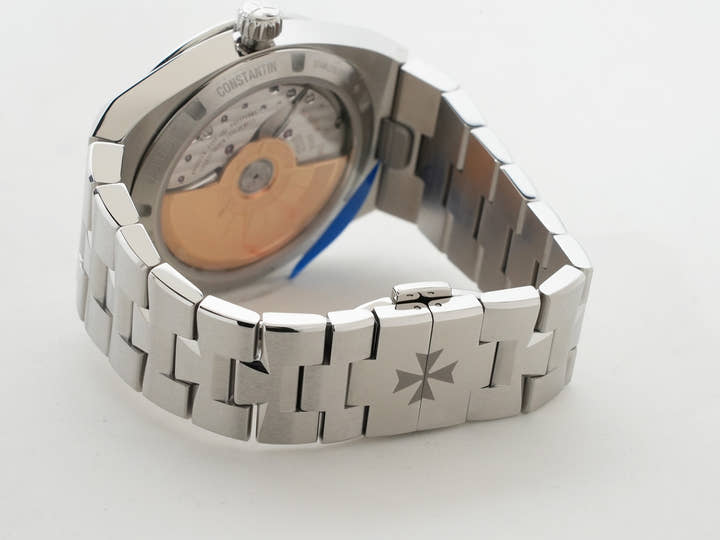 ヴァシュロンコンスタンタン オーヴァーシーズ オートマティック Ref.4520V/210A-B128 ブルー文字盤 未使用 zfkqoe73