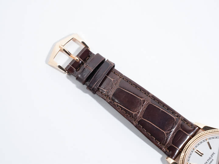 パテックフィリップ カラトラバ Ref.6119R-001 ローズゴールド シルバー文字盤