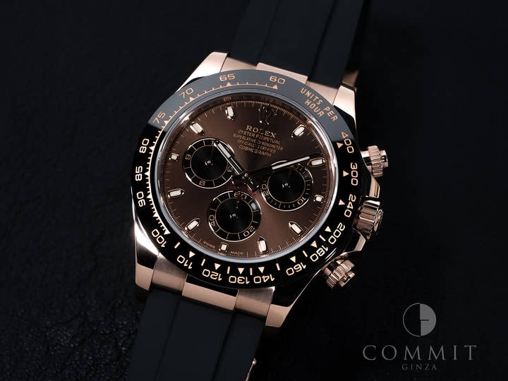 Rolex Daytona Ref. 116515LN Everose Gold Chocolate/Black Dial