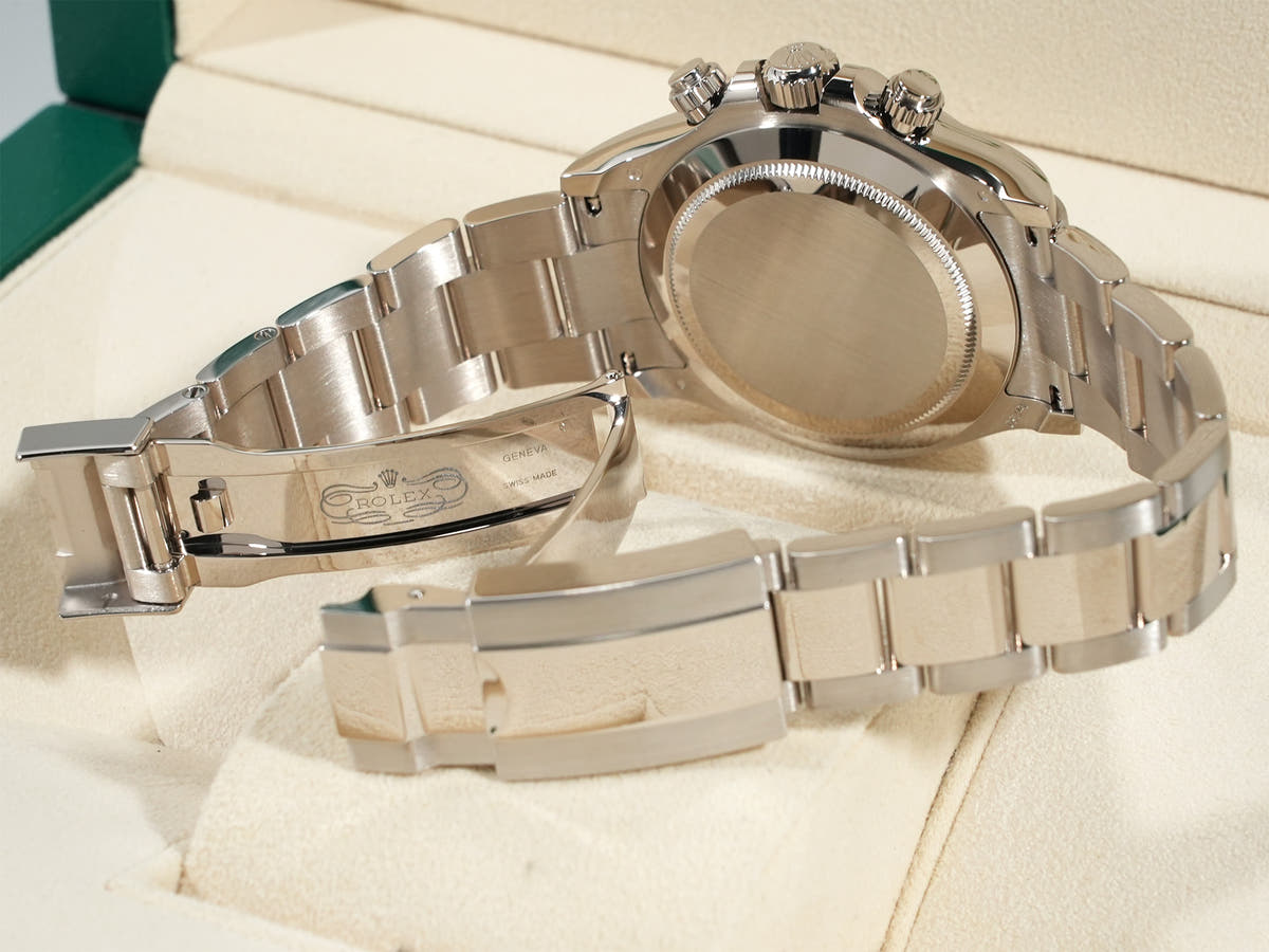 ロレックス デイトナ Ref.116509 18KWG スチールxブラック文字盤 中古 3hiixayz