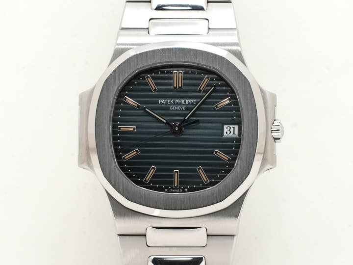 パテックフィリップ ノーチラス Ref.3800/001 ステンレススチール ブルー文字盤