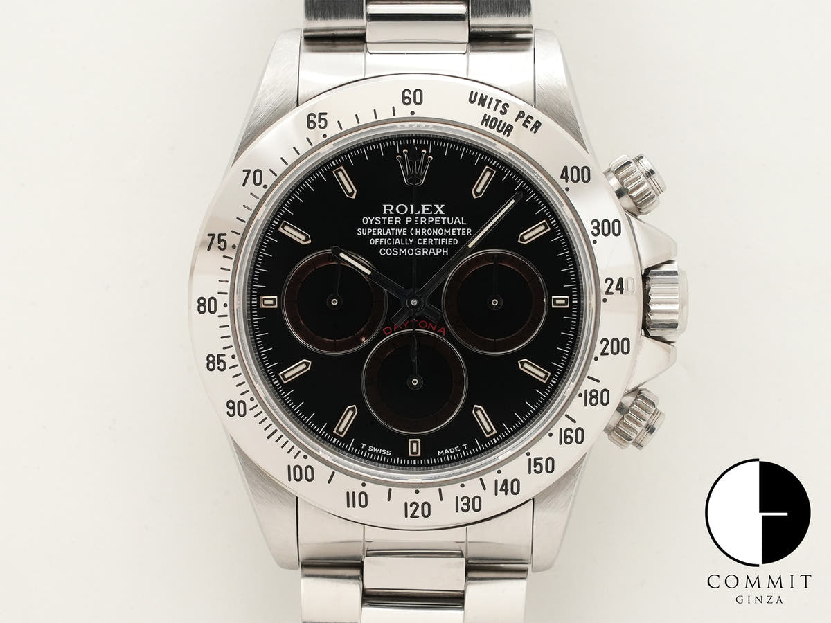 ロレックス デイトナ エルプリメロ Ref.16520 ブラック文字盤 中古 vwr47o9v