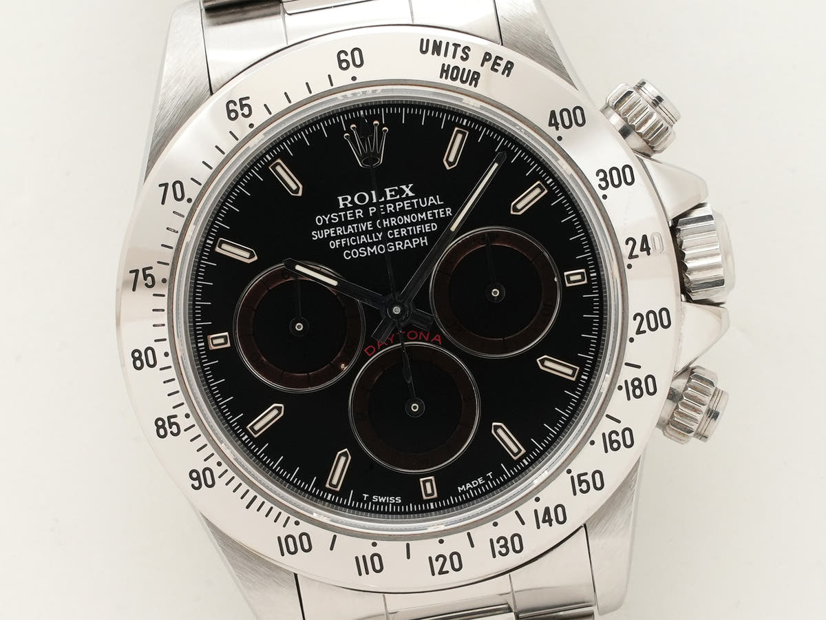 ロレックス デイトナ エルプリメロ Ref.16520 ブラック文字盤 中古 vwr47o9v