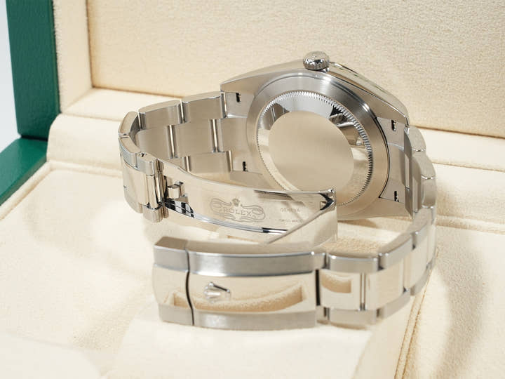 Rolex Datejust 41 Ref. 126334 Stainless Steel/White Gold Black Dial Oyster Bracelet