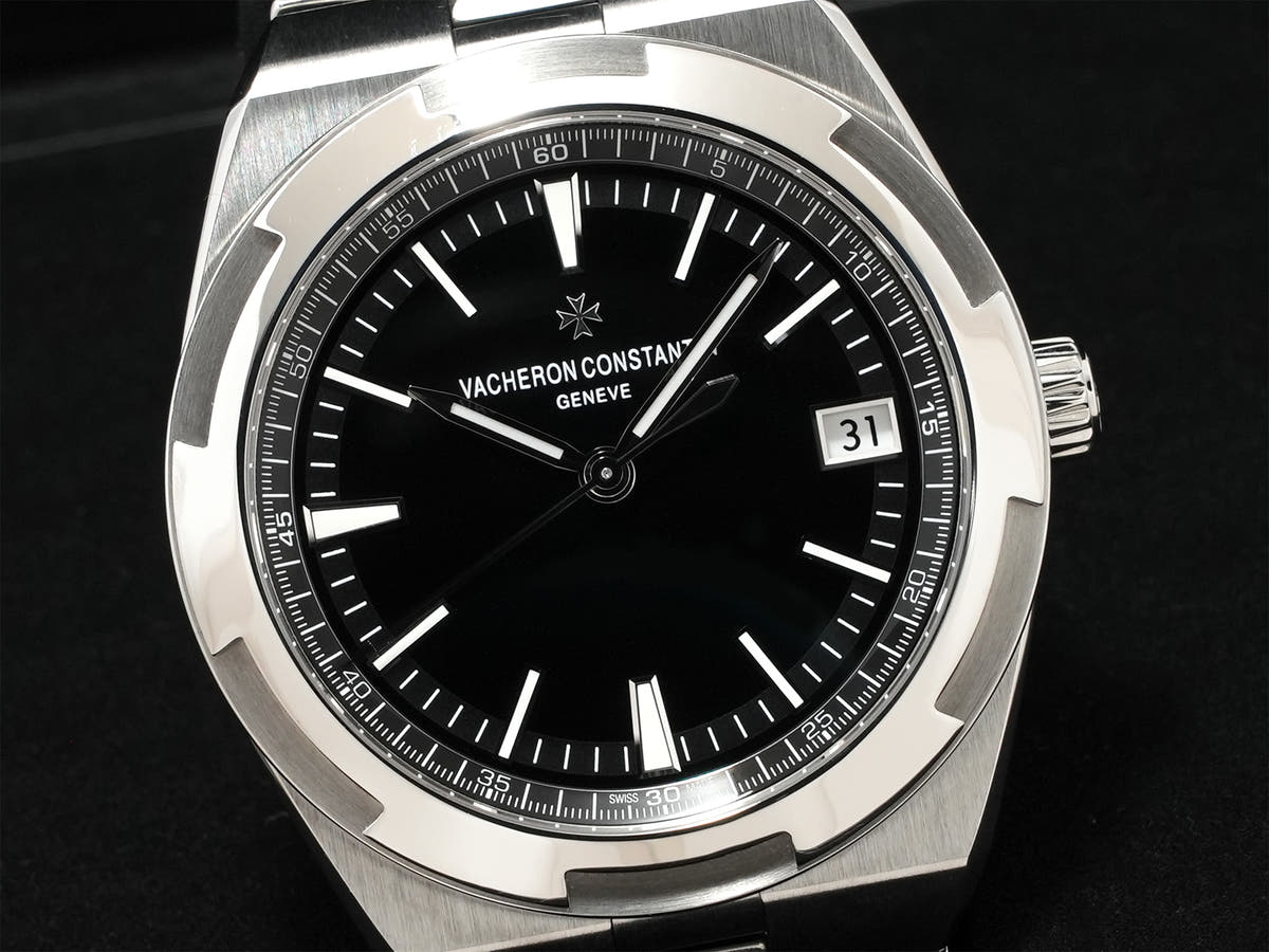Vacheron Constantin Overseas Ref.4500V/110A-B483 Black Dial Used hgavwkrj