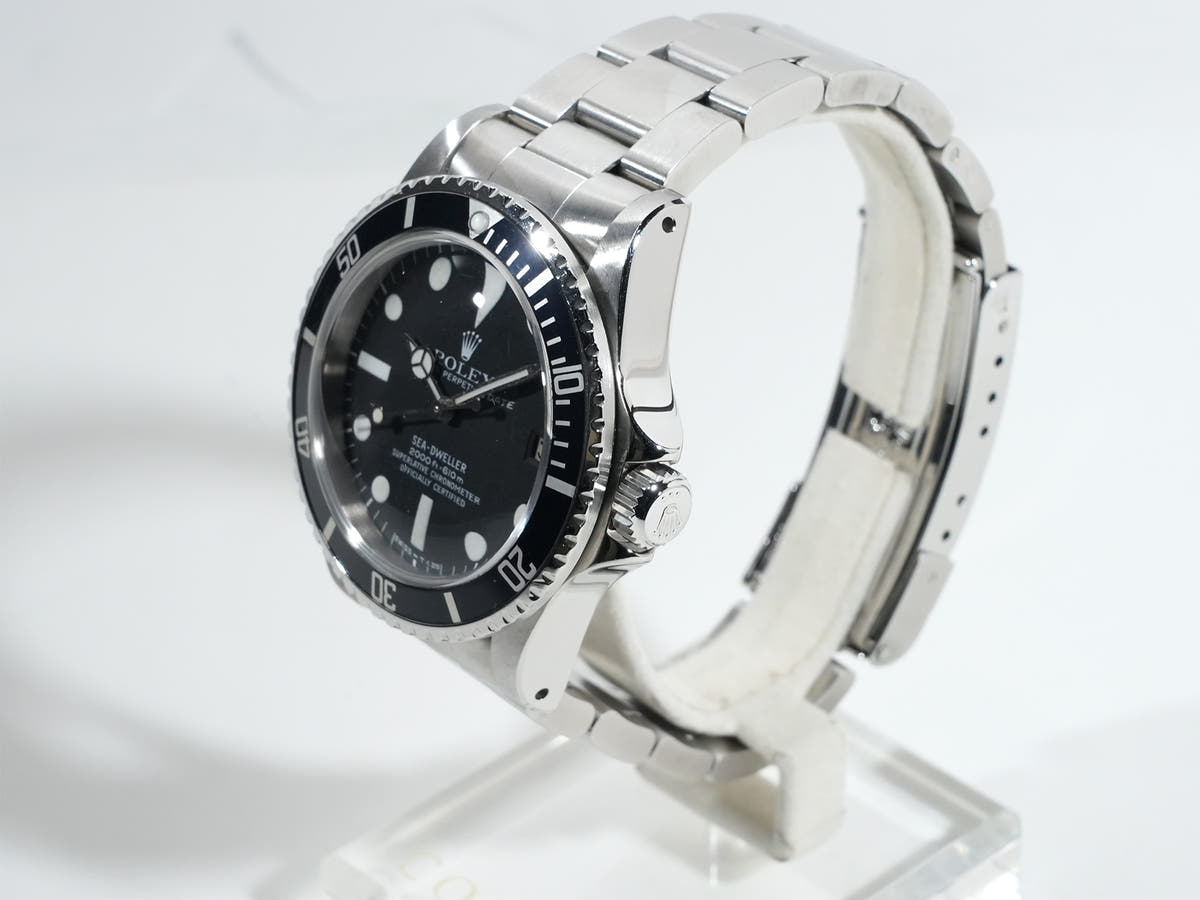 Rolex Sea-Dweller Ref.1665 SS Black Dial Used jq9t34pd