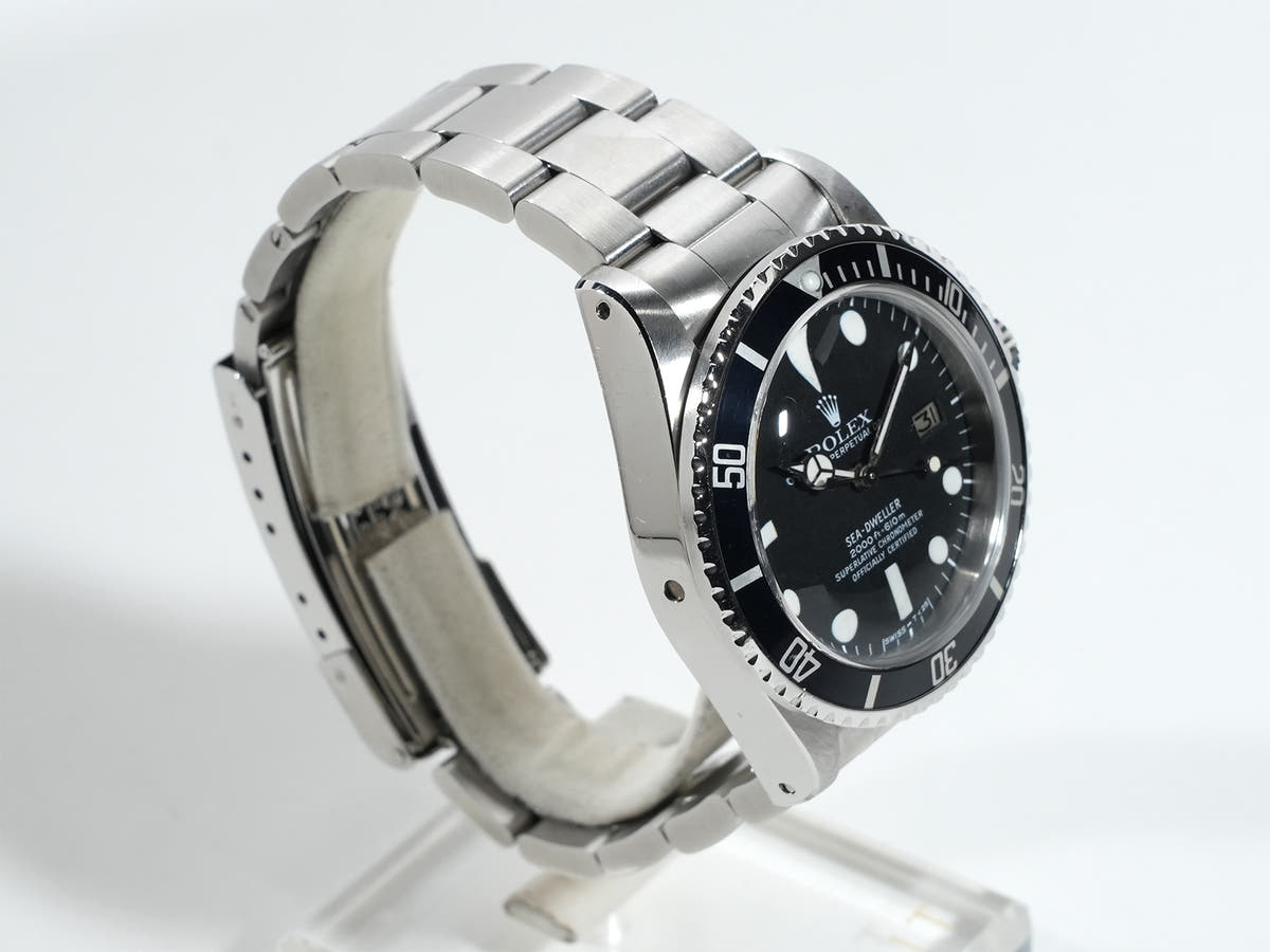 Rolex Sea-Dweller Ref.1665 SS Black Dial Used jq9t34pd