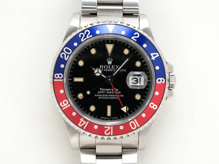 ロレックス GMTマスター Ref.16700 ステンレススチール ブラック文字盤 オイスターブレスレット