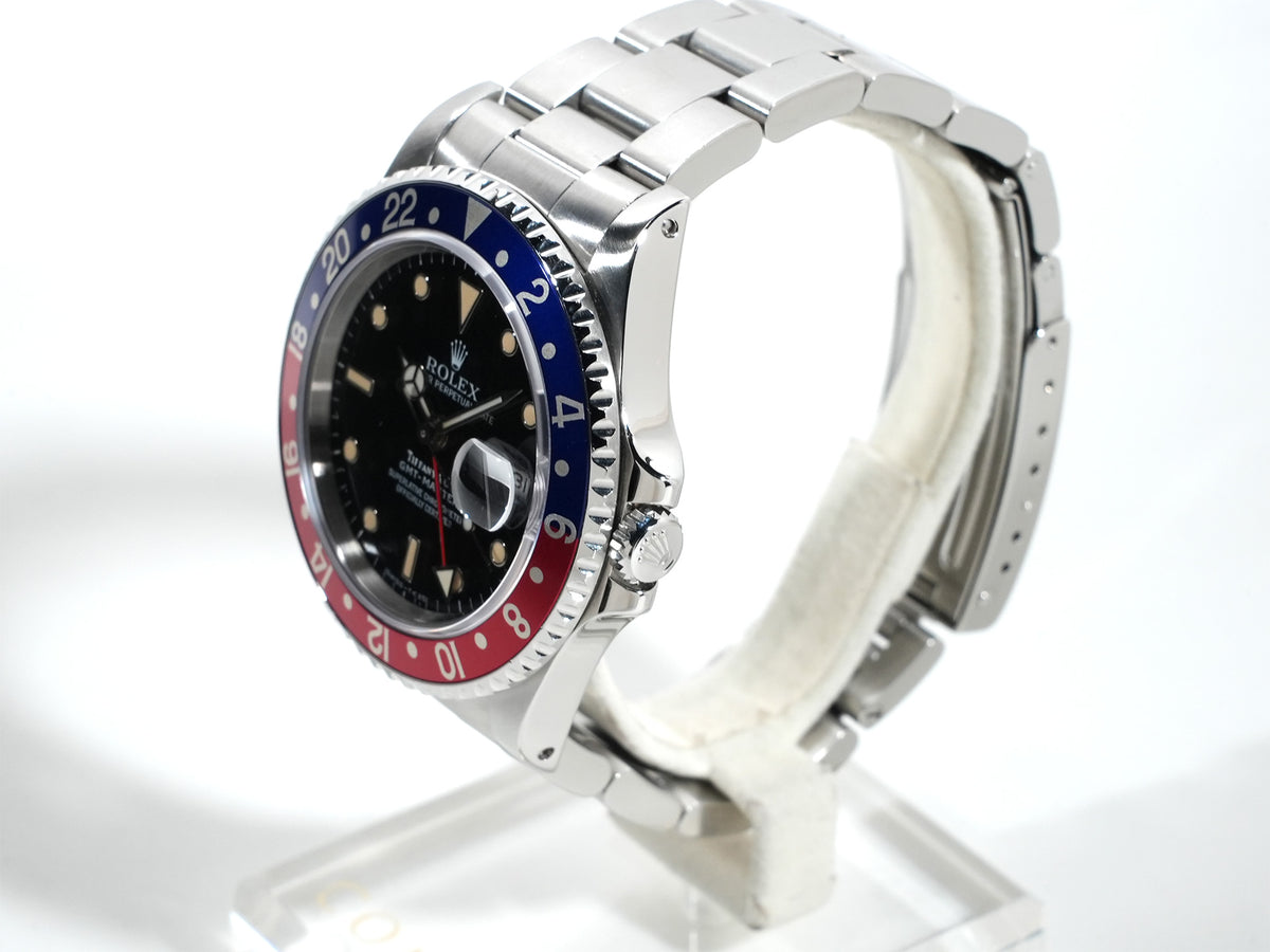 ロレックス GMTマスター Ref.16700 ブラック文字盤 美中古 d3iqfmjr