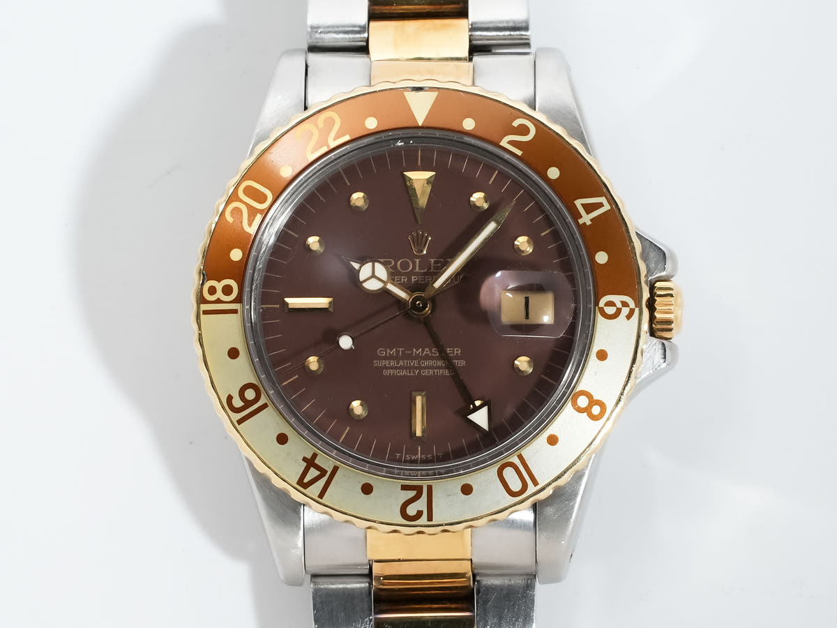 ロレックス GMTマスター Ref.1675/3 ブラウン文字盤 中古 bpvvaont