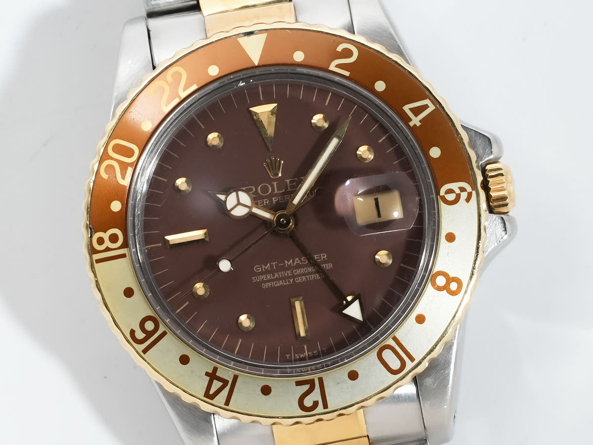 ロレックス GMTマスター Ref.1675/3 ブラウン文字盤 中古 bpvvaont