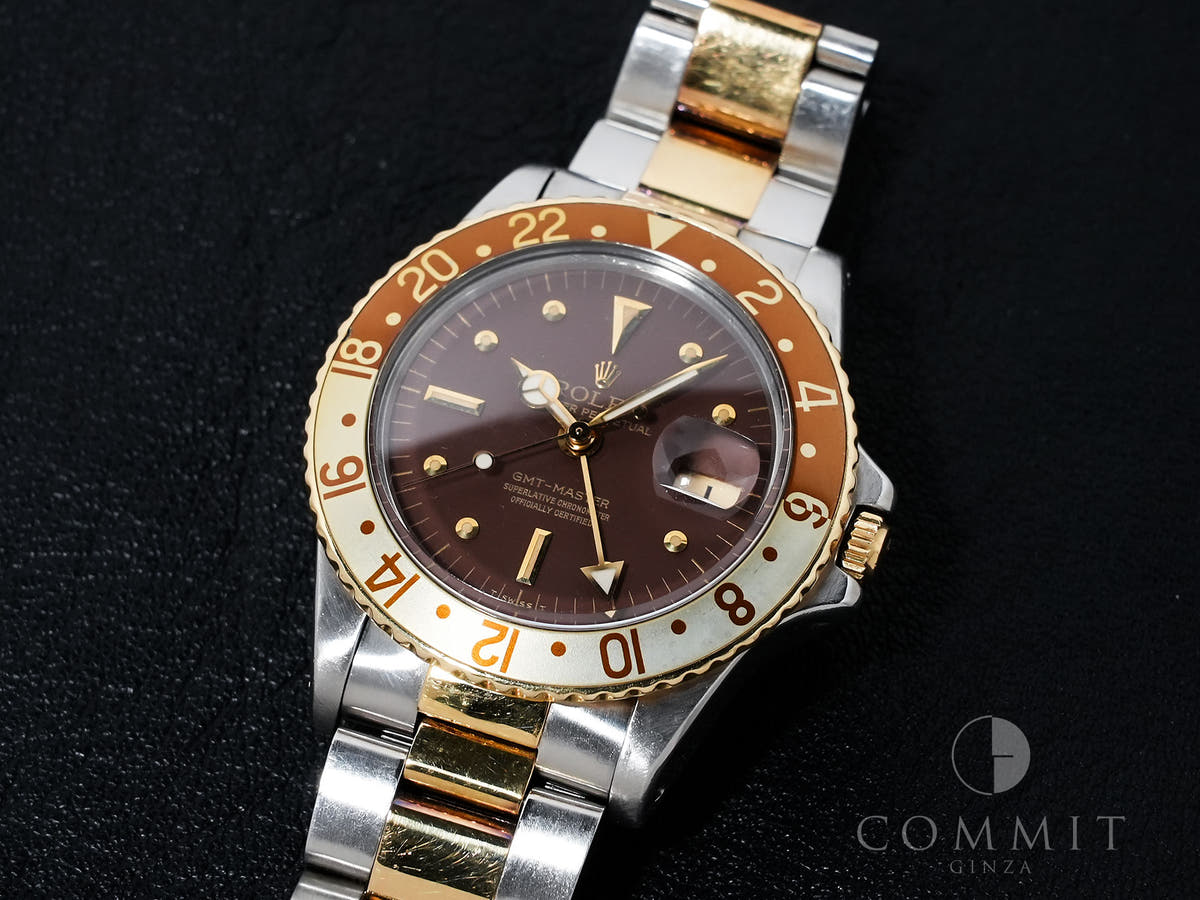 ロレックス GMTマスター Ref.1675/3 ブラウン文字盤 中古 bpvvaont