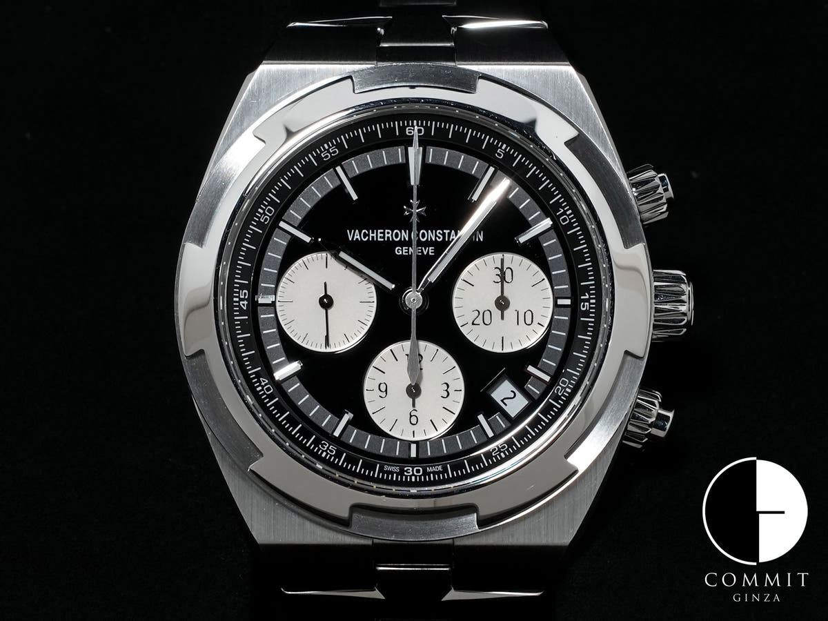 Vacheron Constantin Overseas Chronograph Ref.5500V/110A-B481 Black Dial Used 5tjqvoog