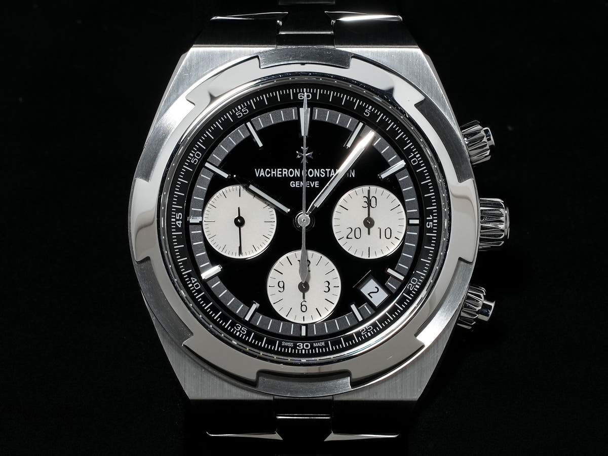 Vacheron Constantin Overseas Chronograph Ref.5500V/110A-B481 Black Dial Used 5tjqvoog