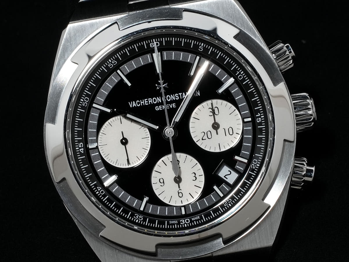 Vacheron Constantin Overseas Chronograph Ref.5500V/110A-B481 Black Dial Used 5tjqvoog