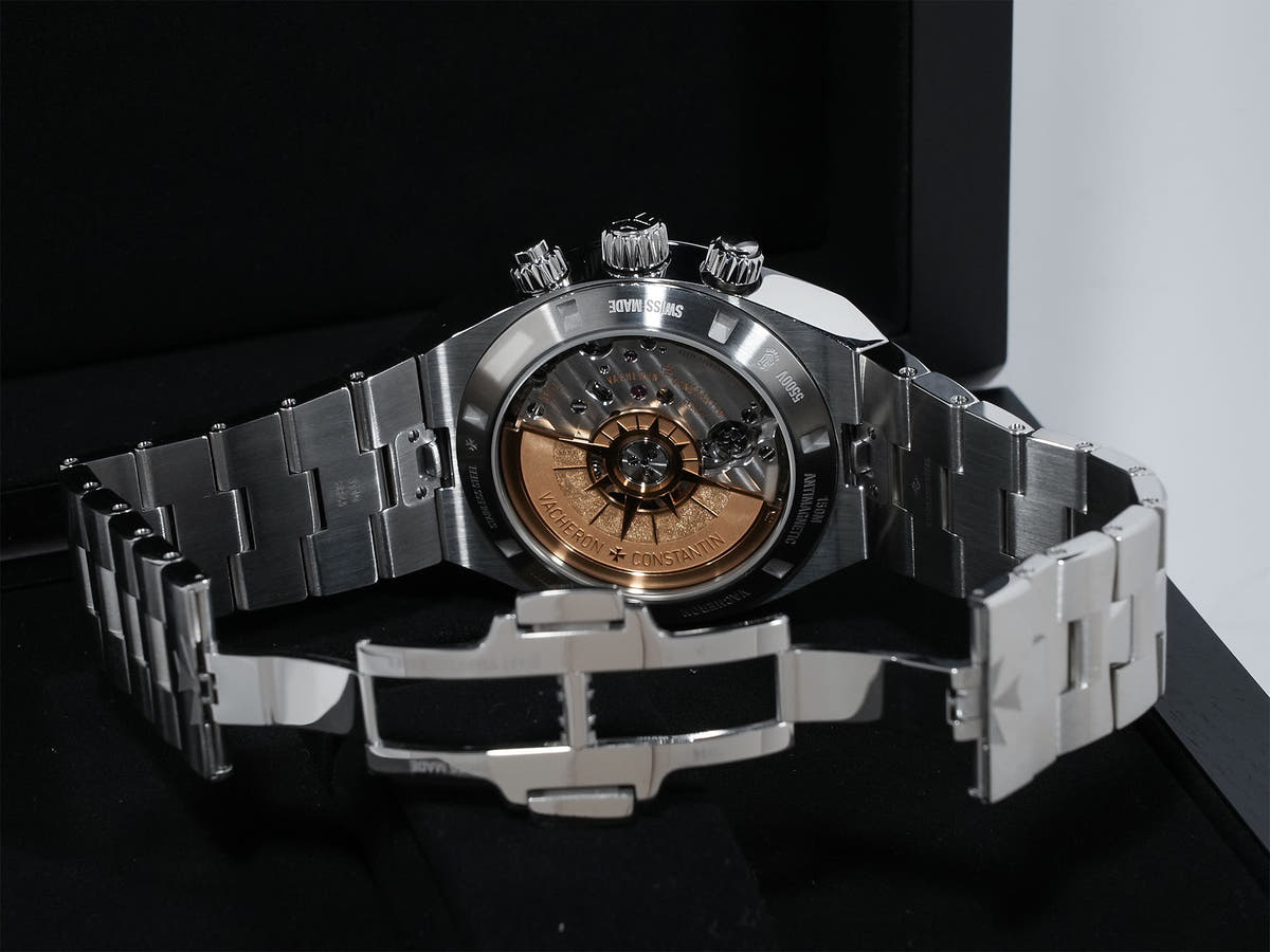 Vacheron Constantin Overseas Chronograph Ref.5500V/110A-B481 Black Dial Used 5tjqvoog