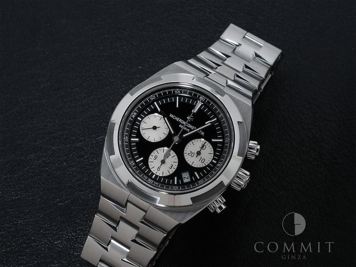 Vacheron Constantin Overseas Chronograph Ref.5500V/110A-B481 Black Dial Used 5tjqvoog