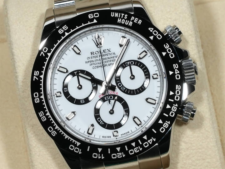 ロレックス デイトナ Ref.116500LN ステンレススチール ホワイト文字盤