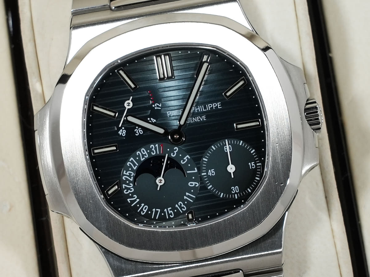 パテックフィリップ ノーチラス プチコンプリケーション Ref.5712/1A-001 ブルー文字盤 美品 oubiiv66
