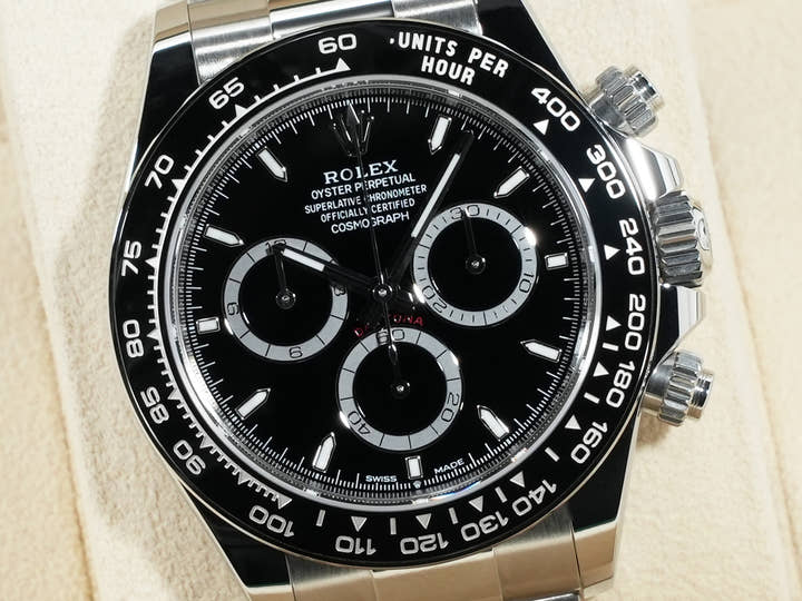 ロレックス デイトナ Ref.126500LN ステンレススチール ブラック文字盤