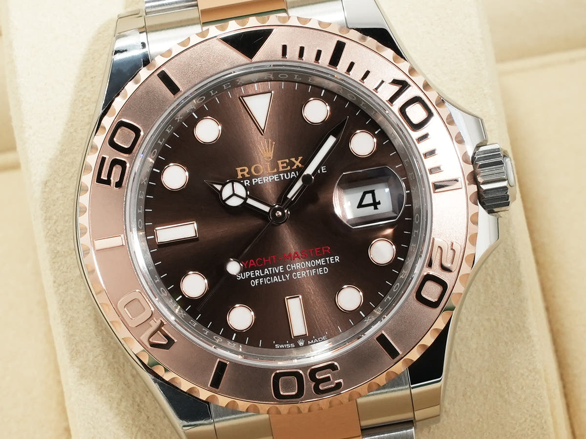 ロレックス ヨットマスター40 Ref.126621 SS/ERG チョコレート文字盤 美中古 nq2hv2bm