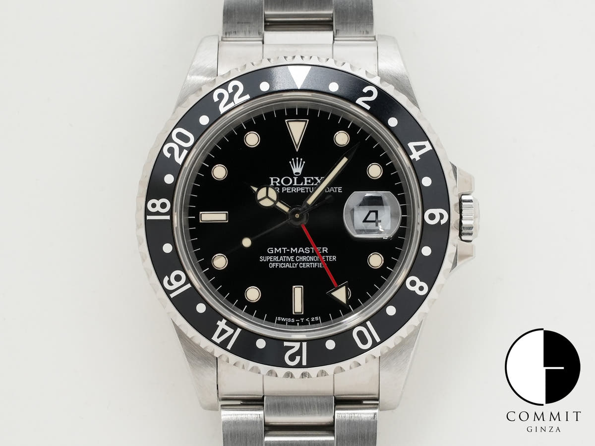 ロレックス GMTマスター Ref.16700 ブラック文字盤 中古 3dihjsn8