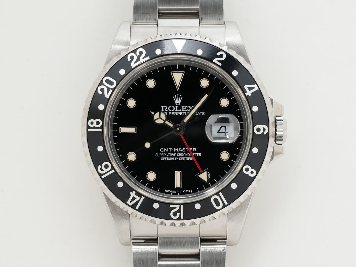 ロレックス GMTマスター Ref.16700 ブラック文字盤 中古 3dihjsn8