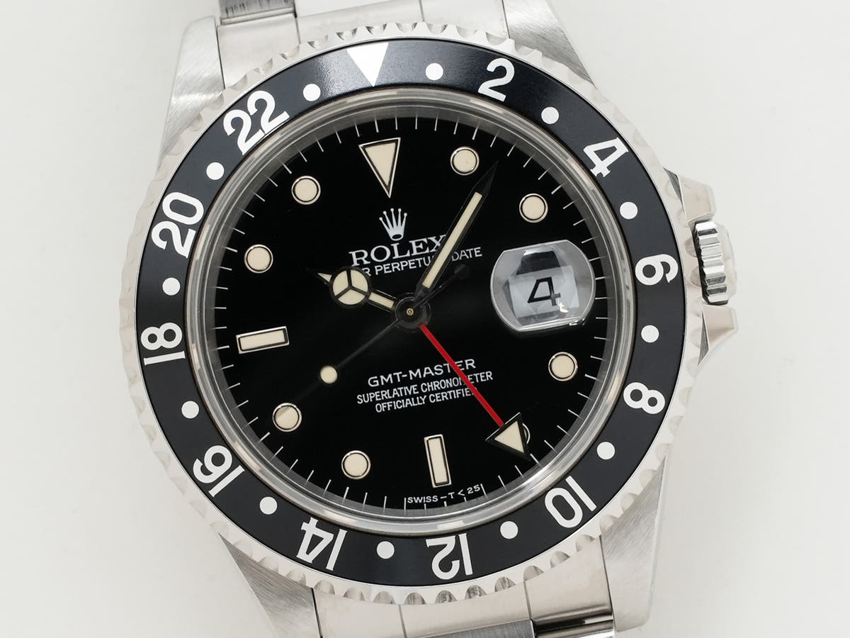 ロレックス GMTマスター Ref.16700 ブラック文字盤 中古 3dihjsn8
