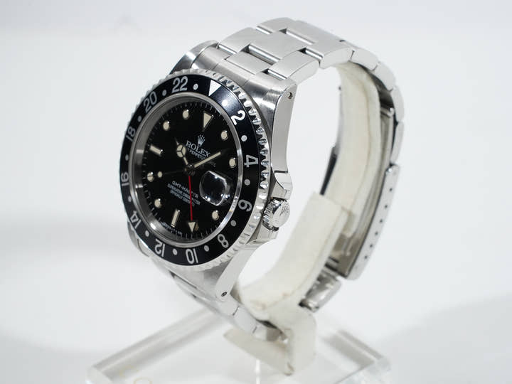 ロレックス GMTマスター Ref.16700 ステンレススチール ブラック文字盤 オイスターブレスレット