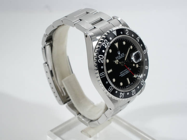 ロレックス GMTマスター Ref.16700 ステンレススチール ブラック文字盤 オイスターブレスレット