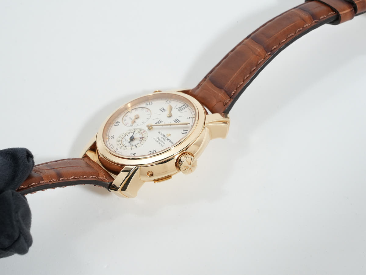 Vacheron Constantin Malta Dual Time Regulator Ref.42005/000J 18KYG Silver Dial Used aery35q4