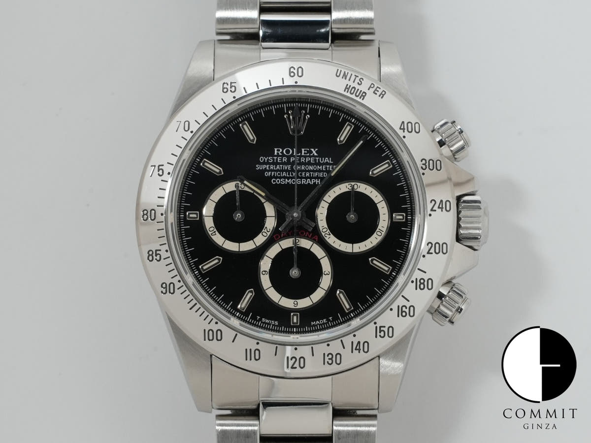 ロレックス デイトナ エルプリメロ Ref.16520 SS ブラック文字盤 中古 eahtw46r