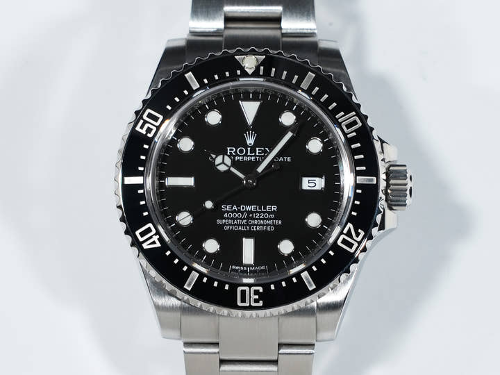 Rolex Sea-Dweller 4000 Ref. 116600 Stainless Steel Black Dial