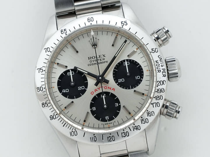 ロレックス デイトナ Ref.6265 ステンレススチール シルバー文字盤