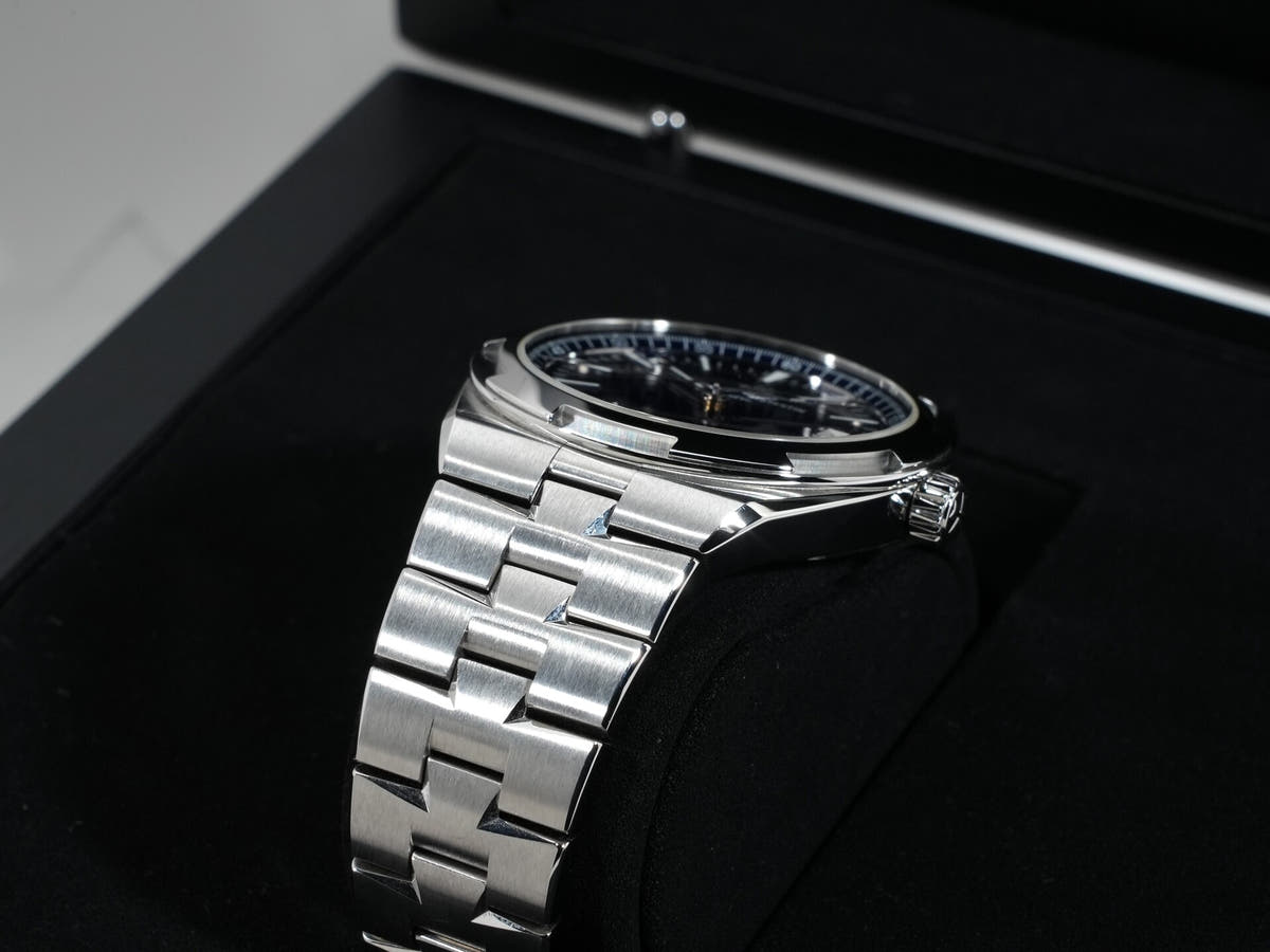 Vacheron Constantin Overseas Automatic Ref.4520V/210A-B128 Blue Dial Used ananee2u