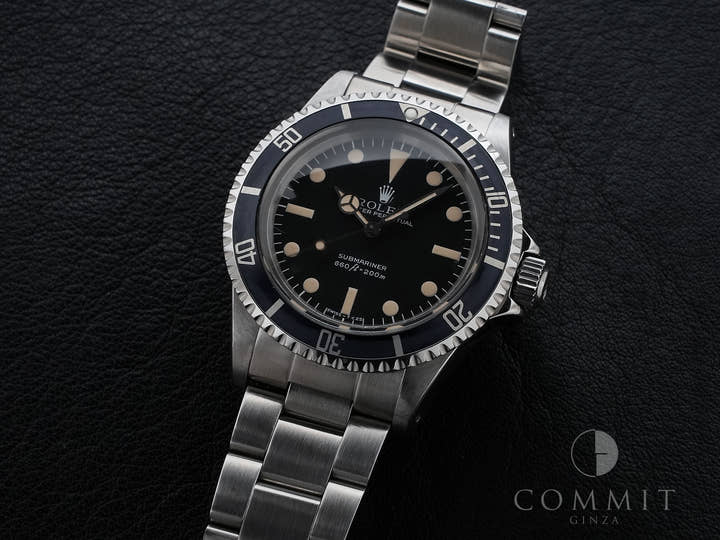 ロレックス サブマリーナー Ref.5513 ステンレススチール ブラック文字盤