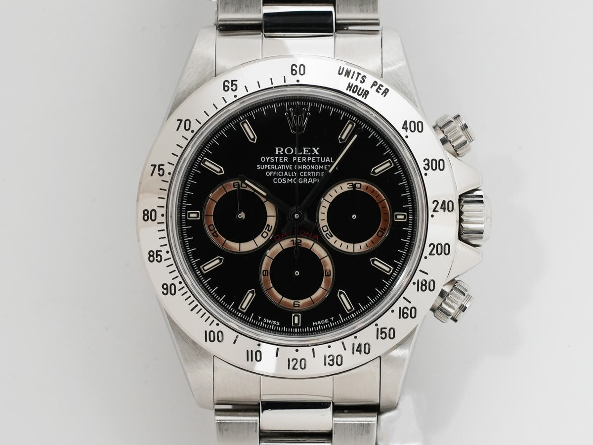 ロレックス デイトナ エルプリメロ Ref.16520 ブラック文字盤 美中古 7upnayt4
