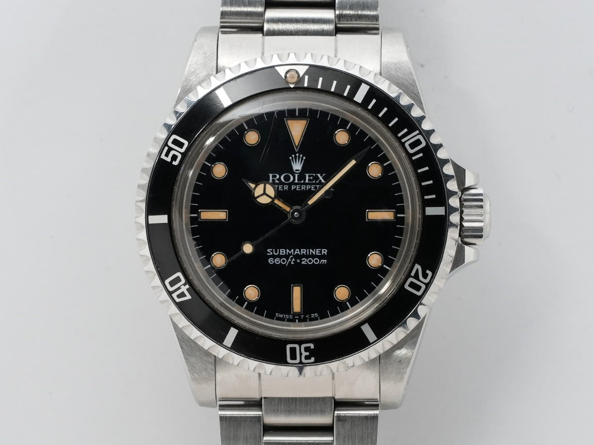 ロレックス サブマリーナー Ref.5513 ブラック文字盤 中古 6fhvj764