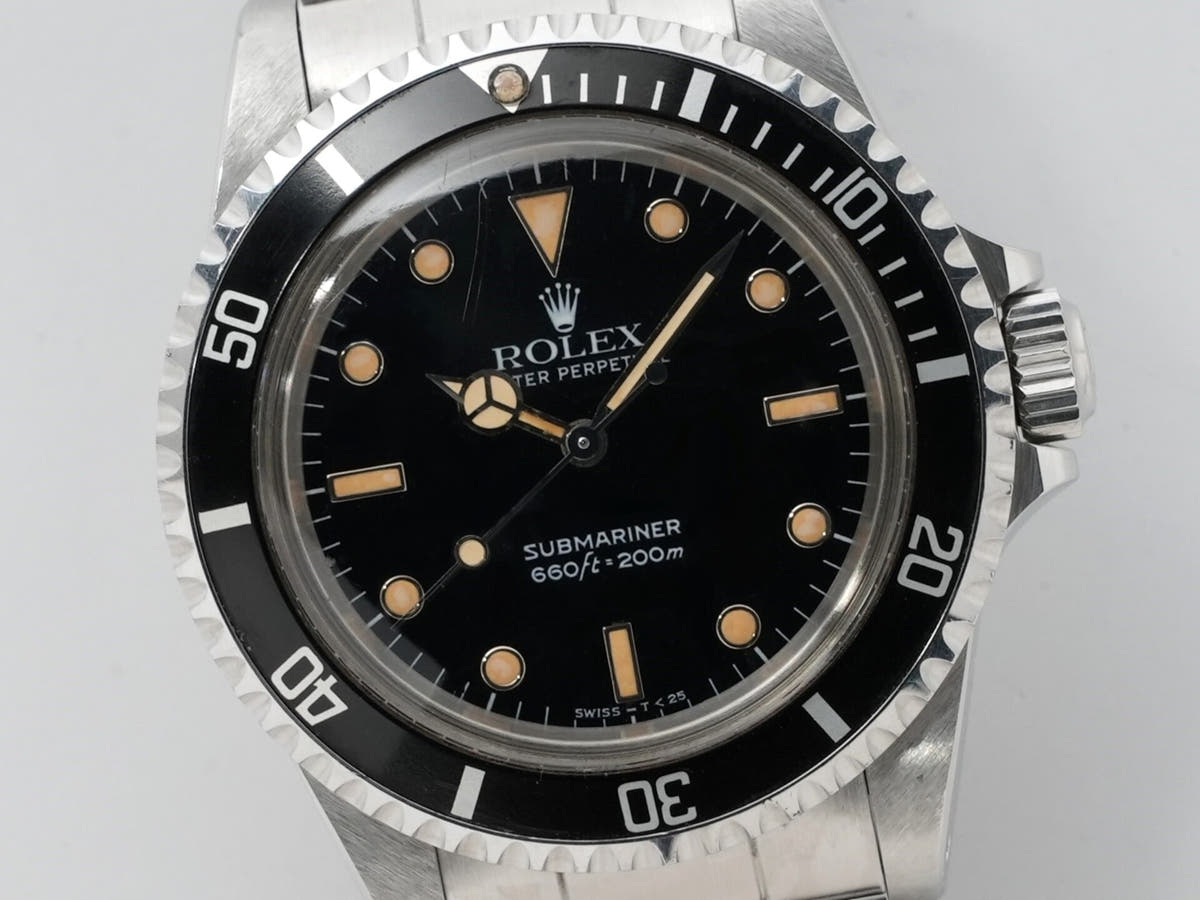ロレックス サブマリーナー Ref.5513 ブラック文字盤 中古 6fhvj764