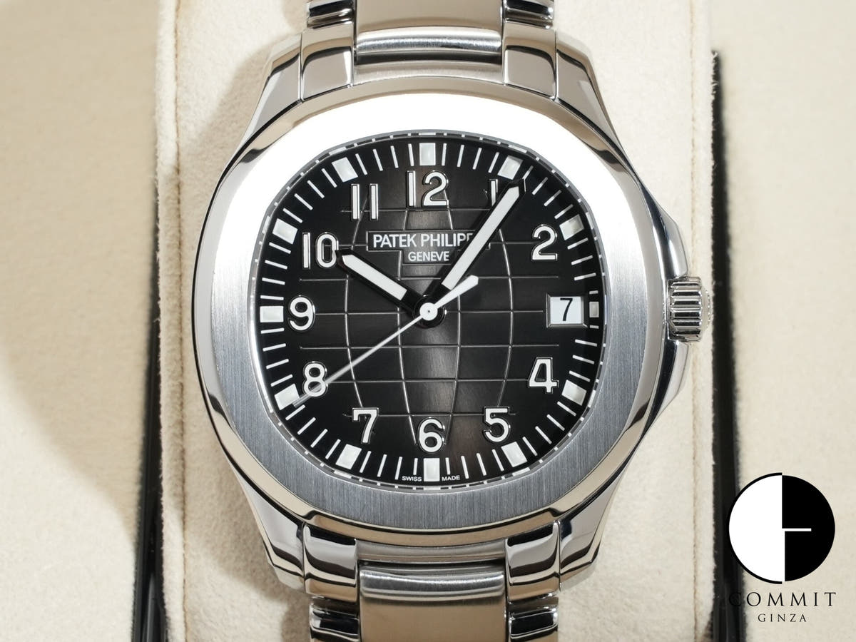 パテックフィリップ アクアノート エクストララージ Ref.5167/1A-001 ブラック文字盤 中古 bwgp2wkr
