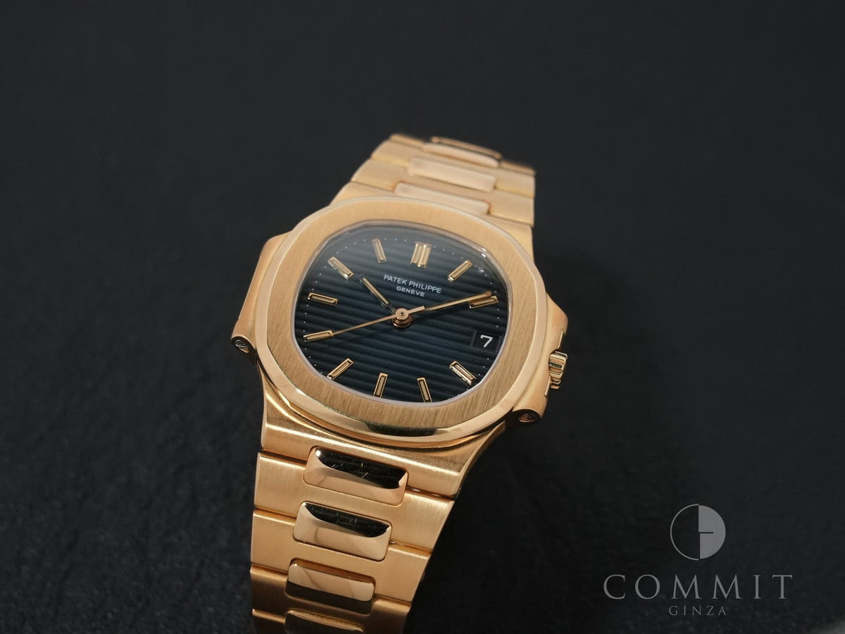 パテックフィリップ ノーチラス Ref.3800/1 ブルー文字盤 中古 3adh3jaj